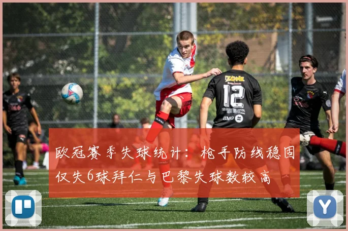 欧冠赛季失球统计：枪手防线稳固仅失6球拜仁与巴黎失球数较高